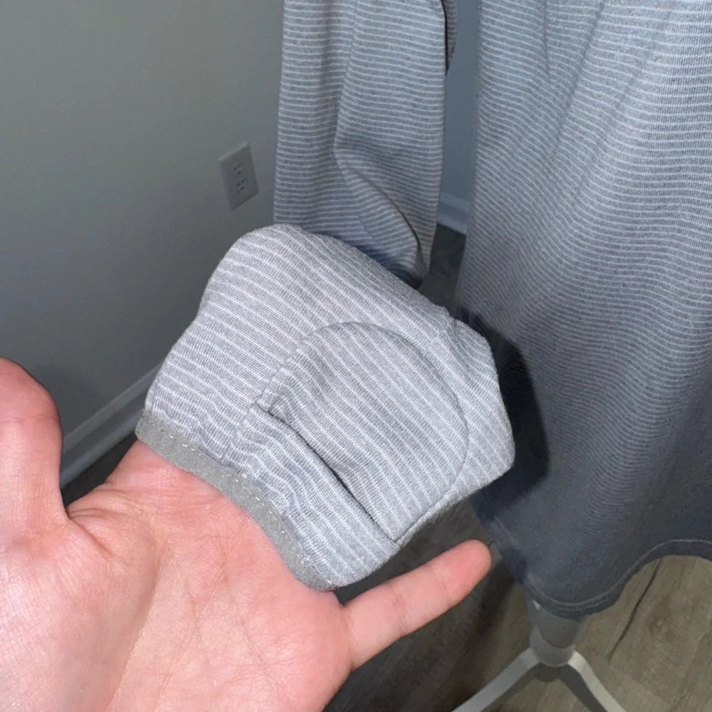 Polo Ralph Lauren Performance Gray‎ Quarter-Zip Pullover Men’s XL Thumb Holes